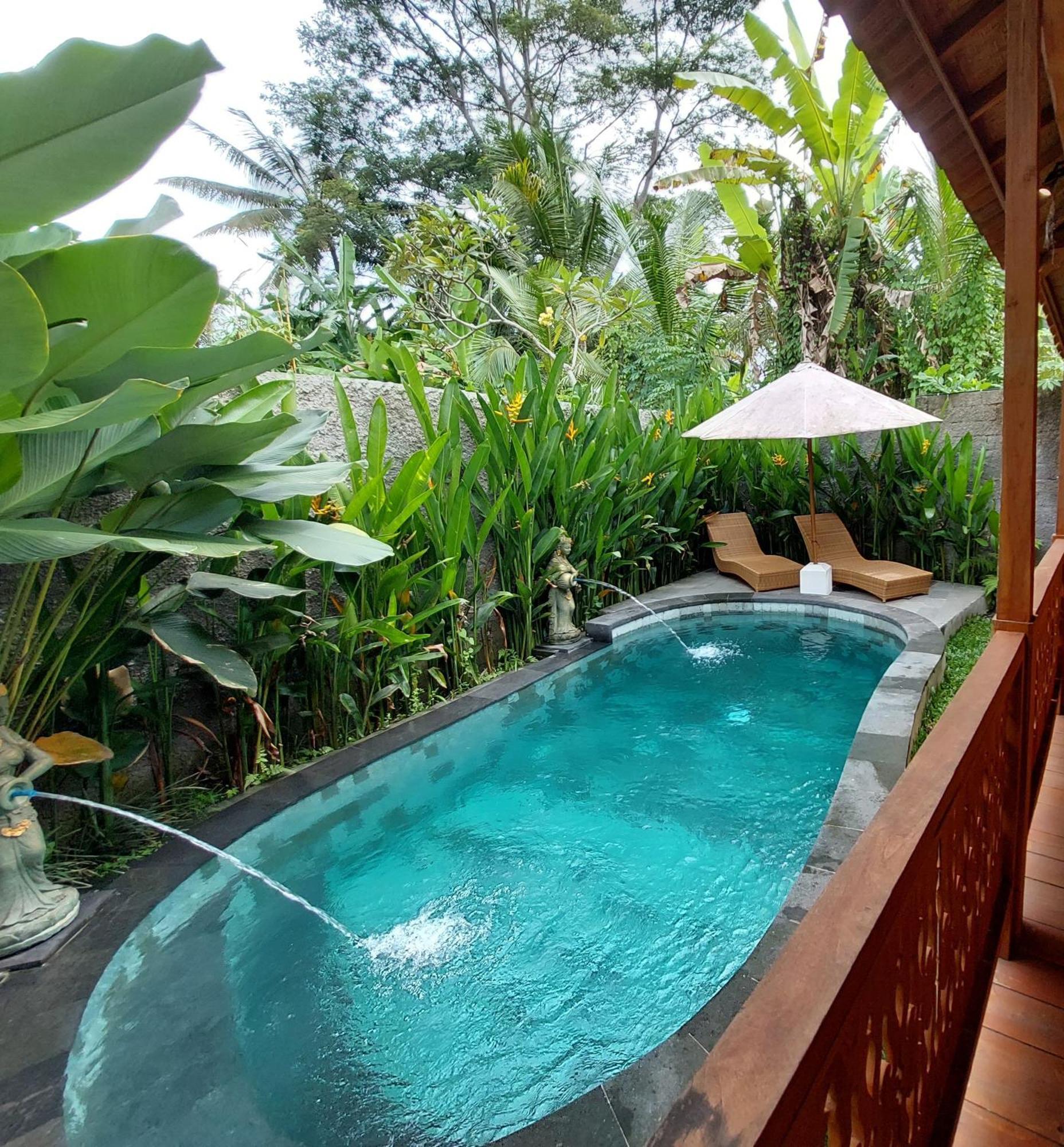 D'Ethnic Ubud Villa Exterior foto